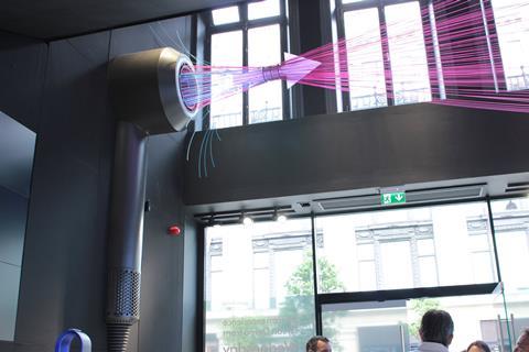 Dyson Demo store art